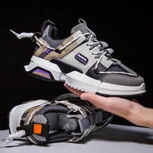 Load image into Gallery viewer, NINJA 'Electric Pulse' X6X Sneakers - Battleship Grey