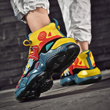Load image into Gallery viewer, RENEGADE 'War Zone' X9X Sneakers - Yellow/Red/Green
