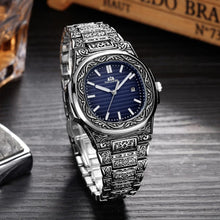 Load image into Gallery viewer, MLB 'Henry' Luxury Engraved Vintage Watch
