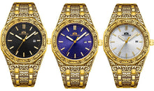 Load image into Gallery viewer, MLB 'Warren' Luxury Engraved Vintage Watch