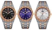 Load image into Gallery viewer, MLB 'Warren' Luxury Engraved Vintage Watch