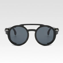 Load image into Gallery viewer, 1915 Retro Sunglasses w/ Leather Side Shields