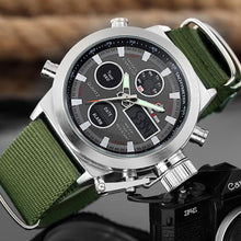 Load image into Gallery viewer, Luxury Military Chronograph Watch - Nylon Strap