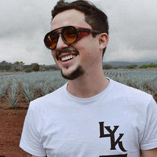 Load image into Gallery viewer, 1916 Retro Sunglasses w/ Leather Side Shields