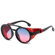 Load image into Gallery viewer, 1915 Retro Sunglasses w/ Leather Side Shields