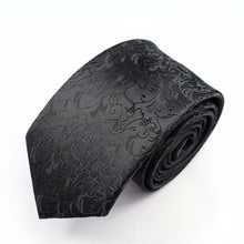 Load image into Gallery viewer, Luxury Silk Floral Skinny Ties - 15 Colors