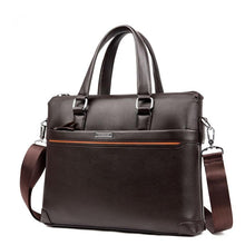 Load image into Gallery viewer, Premium Leather Modern Briefcase & Wallet - 2 Colors