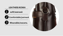 Load image into Gallery viewer, Luxury Leather Business Briefcase & Wallet - 3 Colors