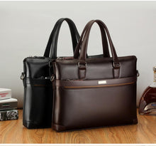 Load image into Gallery viewer, Luxury Leather Business Briefcase & Wallet - 3 Colors
