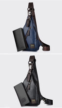 Load image into Gallery viewer, Premium Leather Theft-proof Chest/Crossbody Bag