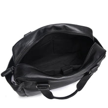 Load image into Gallery viewer, Luxury Leather Multipurpose Business Briefcase/Duffel Bag