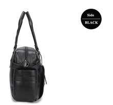 Load image into Gallery viewer, Luxury Leather Multipurpose Business Briefcase/Duffel Bag