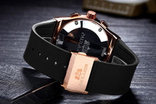 Load image into Gallery viewer, Luxury Automatic Self Winding Sports Watch - Rubber Strap