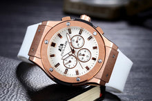 Load image into Gallery viewer, Luxury Automatic Self Winding Sports Watch - Rubber Strap