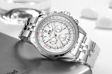 Load image into Gallery viewer, Automatic Navitimer Stainless Steel Watch