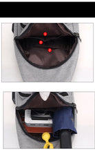 Load image into Gallery viewer, Casual Chest/Crossbody Bag with USB - 3 Colors