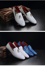 Load image into Gallery viewer, Luxury Glitter Italian Tassel Moccasins