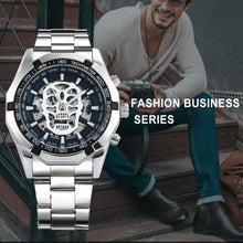 Load image into Gallery viewer, Luxury Skeleton SKULL Mechanical Watch