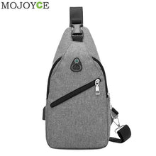 Load image into Gallery viewer, Oxford Crossbody/Sling Bag w/ USB Port