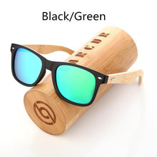 Load image into Gallery viewer, Retro Bamboo Wood Polarized Sunglasses