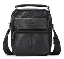 Load image into Gallery viewer, Genuine Raw Leather Messenger Bag