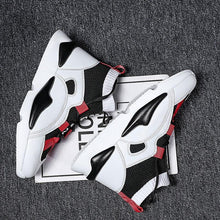 Load image into Gallery viewer, TOXIQUE X 'VIBE' High Top Sneakers - SPL White