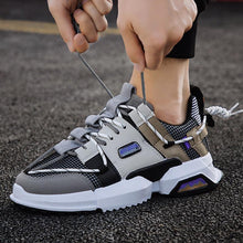Load image into Gallery viewer, NINJA &#39;Electric Pulse&#39; X6X Sneakers - Battleship Grey
