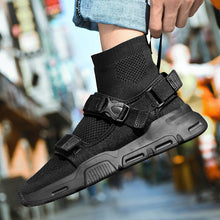 Load image into Gallery viewer, RAPID &#39;Buckle Up&#39; Mesh Sock Sneakers
