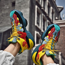 Load image into Gallery viewer, RENEGADE &#39;War Zone&#39; X9X Sneakers - Yellow/Red/Green
