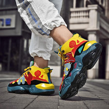 Load image into Gallery viewer, RENEGADE &#39;War Zone&#39; X9X Sneakers - Yellow/Red/Green
