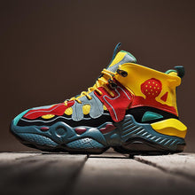 Load image into Gallery viewer, RENEGADE &#39;War Zone&#39; X9X Sneakers - Yellow/Red/Green
