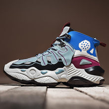 Load image into Gallery viewer, RENEGADE &#39;War Zone&#39; X9X Sneakers - Off-White/Blue/Grape
