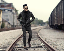 Load image into Gallery viewer, Padrone Luxury Leather Lamb Wool Jacket
