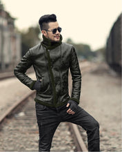 Load image into Gallery viewer, Padrone Luxury Leather Lamb Wool Jacket
