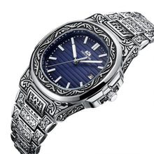 Load image into Gallery viewer, MLB &#39;Henry&#39; Luxury Engraved Vintage Watch
