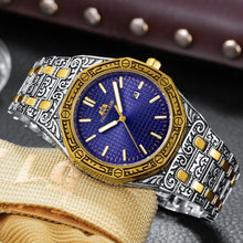 Load image into Gallery viewer, MLB &#39;Warren&#39; Luxury Engraved Vintage Watch
