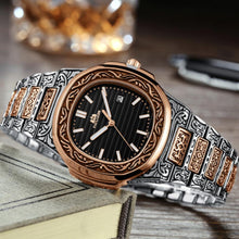 Load image into Gallery viewer, MLB &#39;Henry&#39; Luxury Engraved Vintage Watch
