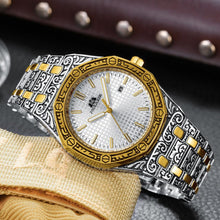 Load image into Gallery viewer, MLB &#39;Warren&#39; Luxury Engraved Vintage Watch

