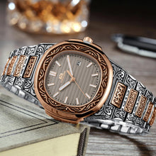 Load image into Gallery viewer, MLB &#39;Henry&#39; Luxury Engraved Vintage Watch
