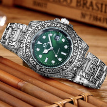 Load image into Gallery viewer, MLB &#39;Oscar&#39; Luxury Engraved Vintage Watch
