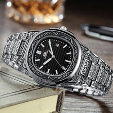 Load image into Gallery viewer, MLB &#39;Henry&#39; Luxury Engraved Vintage Watch
