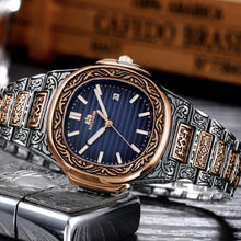 Load image into Gallery viewer, MLB &#39;Henry&#39; Luxury Engraved Vintage Watch
