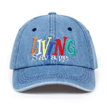 Load image into Gallery viewer, Living Savage Denim Hat
