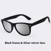 Load image into Gallery viewer, Polarized Fashion Black Sunglasses
