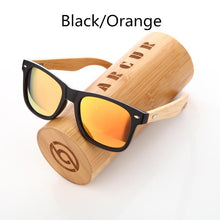 Load image into Gallery viewer, Retro Bamboo Wood Polarized Sunglasses
