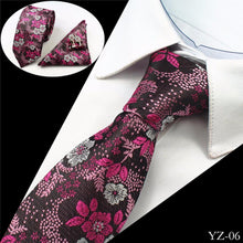 Load image into Gallery viewer, Premium Jacquard Silk Necktie/Pocket Square/Cufflinks Set - 10 Colors
