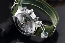 Load image into Gallery viewer, Luxury Military Chronograph Watch - Nylon Strap
