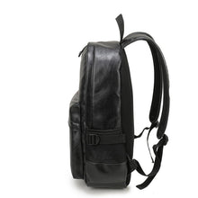 Load image into Gallery viewer, Black Luxury Leather Backpack

