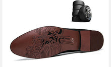 Load image into Gallery viewer, Luxury Hand-Painted Leather Italian Loafers - 2 Colors
