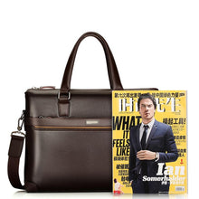 Load image into Gallery viewer, Luxury Leather Business Briefcase &amp; Wallet - 3 Colors
